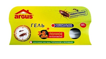 ARGUS гель от тараканов и муравьев 30 мл (50)